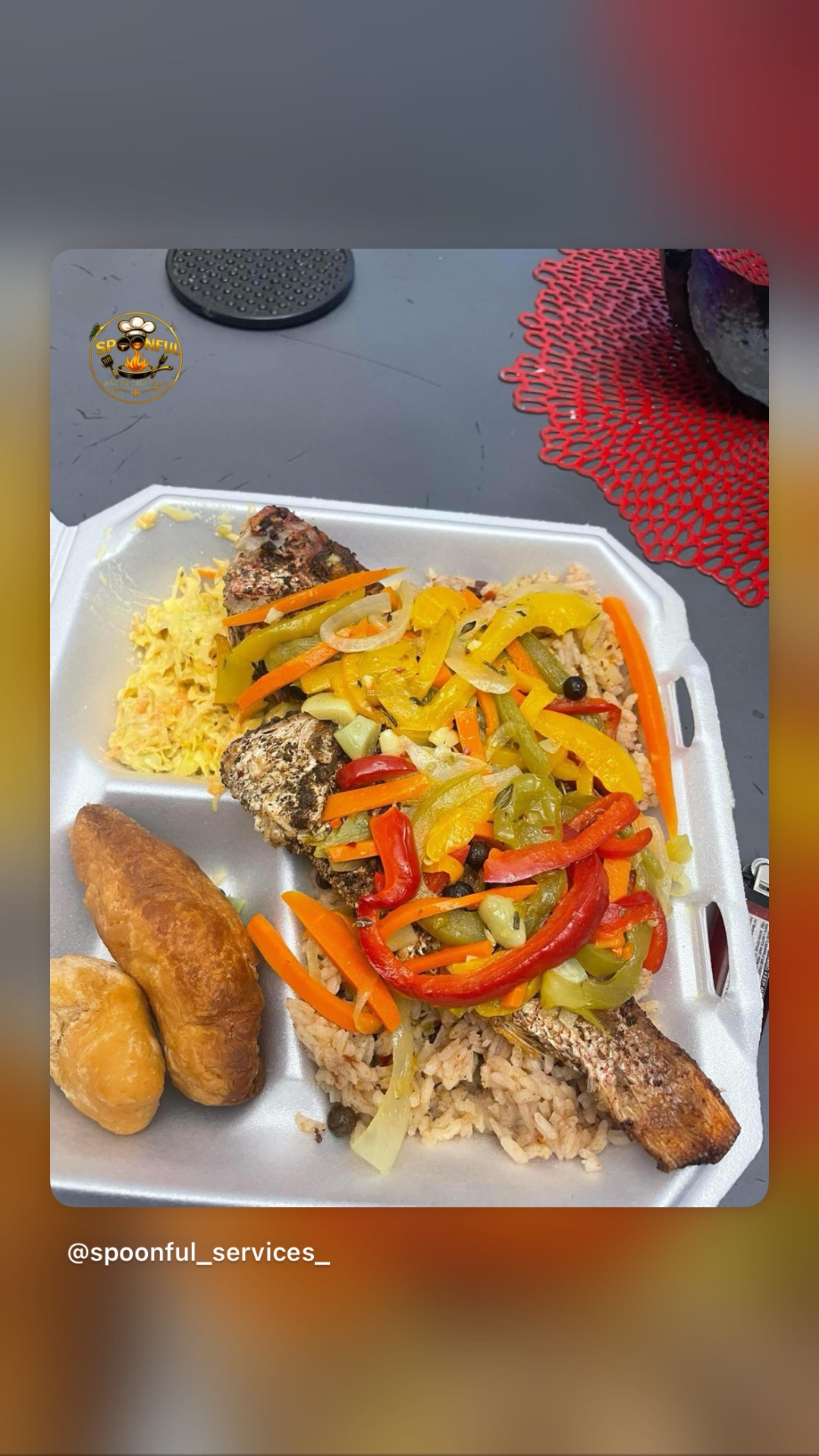 Spoonful dish